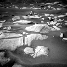 Nasa's Mars rover Curiosity acquired this image using its Right Navigation Camera on Sol 3594, at drive 1194, site number 97
