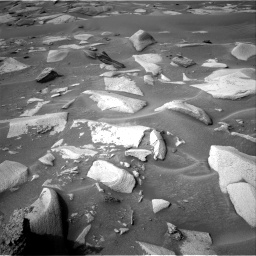 Nasa's Mars rover Curiosity acquired this image using its Right Navigation Camera on Sol 3594, at drive 1224, site number 97