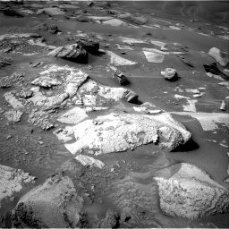 Nasa's Mars rover Curiosity acquired this image using its Right Navigation Camera on Sol 3594, at drive 1248, site number 97