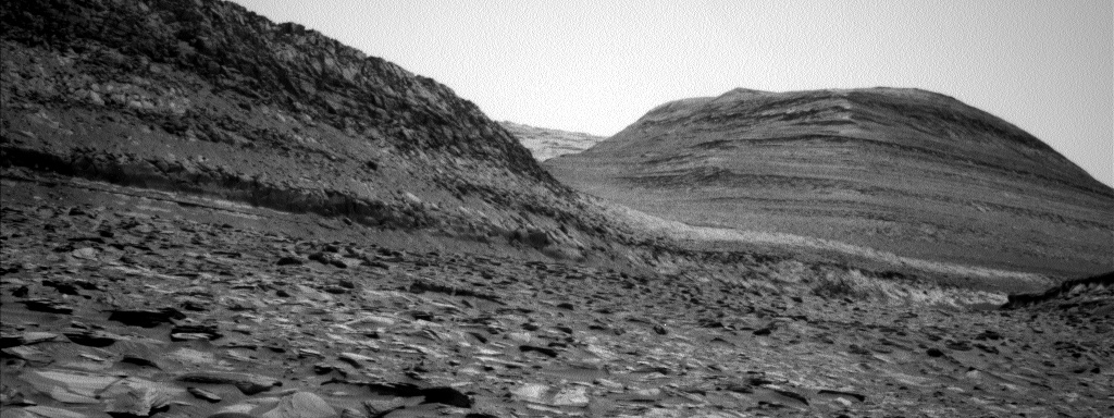 Nasa's Mars rover Curiosity acquired this image using its Left Navigation Camera on Sol 3597, at drive 1284, site number 97