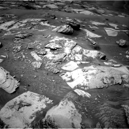 Nasa's Mars rover Curiosity acquired this image using its Right Navigation Camera on Sol 3597, at drive 1302, site number 97