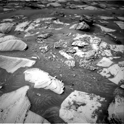 Nasa's Mars rover Curiosity acquired this image using its Right Navigation Camera on Sol 3597, at drive 1308, site number 97