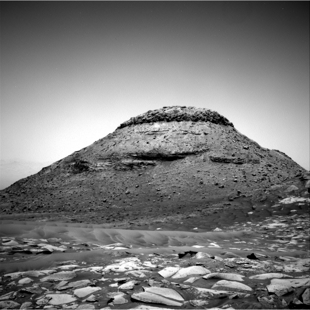 Nasa's Mars rover Curiosity acquired this image using its Right Navigation Camera on Sol 3597, at drive 1434, site number 97