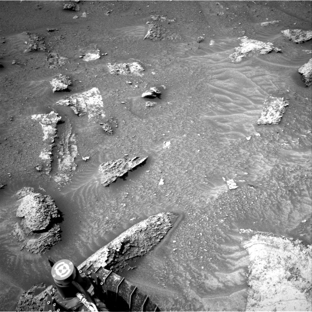 Nasa's Mars rover Curiosity acquired this image using its Right Navigation Camera on Sol 3597, at drive 1434, site number 97