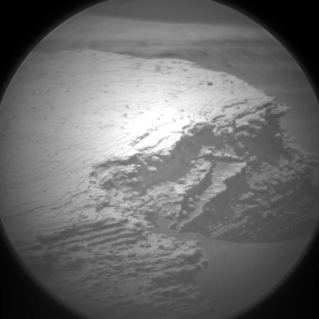 Nasa's Mars rover Curiosity acquired this image using its Chemistry & Camera (ChemCam) on Sol 3599, at drive 1434, site number 97