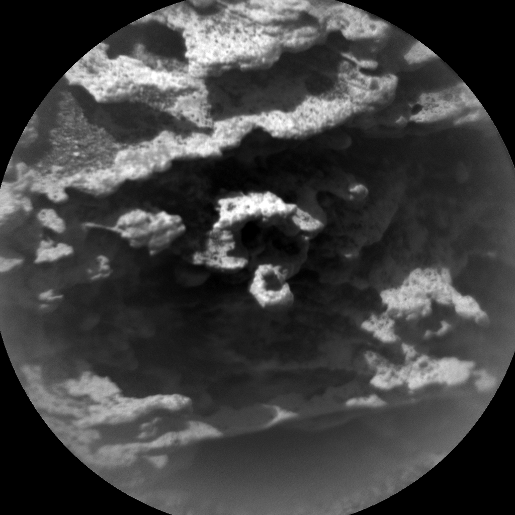 Nasa's Mars rover Curiosity acquired this image using its Chemistry & Camera (ChemCam) on Sol 3599, at drive 1434, site number 97