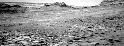 Nasa's Mars rover Curiosity acquired this image using its Left Navigation Camera on Sol 3600, at drive 1434, site number 97