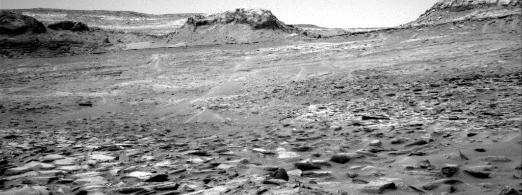 Nasa's Mars rover Curiosity acquired this image using its Right Navigation Camera on Sol 3600, at drive 1434, site number 97