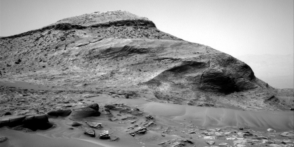 Nasa's Mars rover Curiosity acquired this image using its Right Navigation Camera on Sol 3600, at drive 1434, site number 97