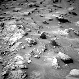 Nasa's Mars rover Curiosity acquired this image using its Left Navigation Camera on Sol 3601, at drive 1548, site number 97
