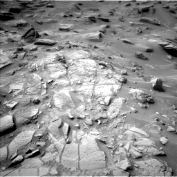 Nasa's Mars rover Curiosity acquired this image using its Left Navigation Camera on Sol 3601, at drive 1554, site number 97