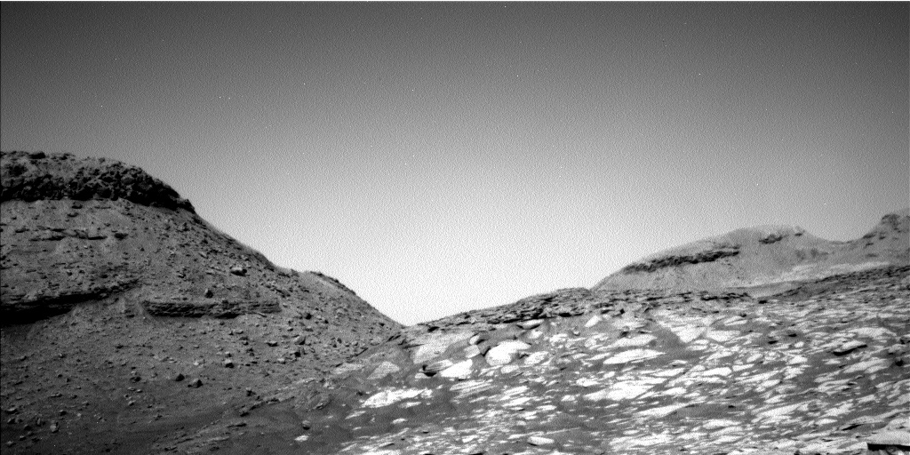 Nasa's Mars rover Curiosity acquired this image using its Left Navigation Camera on Sol 3601, at drive 1626, site number 97