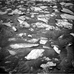 Nasa's Mars rover Curiosity acquired this image using its Right Navigation Camera on Sol 3601, at drive 1476, site number 97