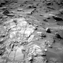 Nasa's Mars rover Curiosity acquired this image using its Right Navigation Camera on Sol 3601, at drive 1554, site number 97