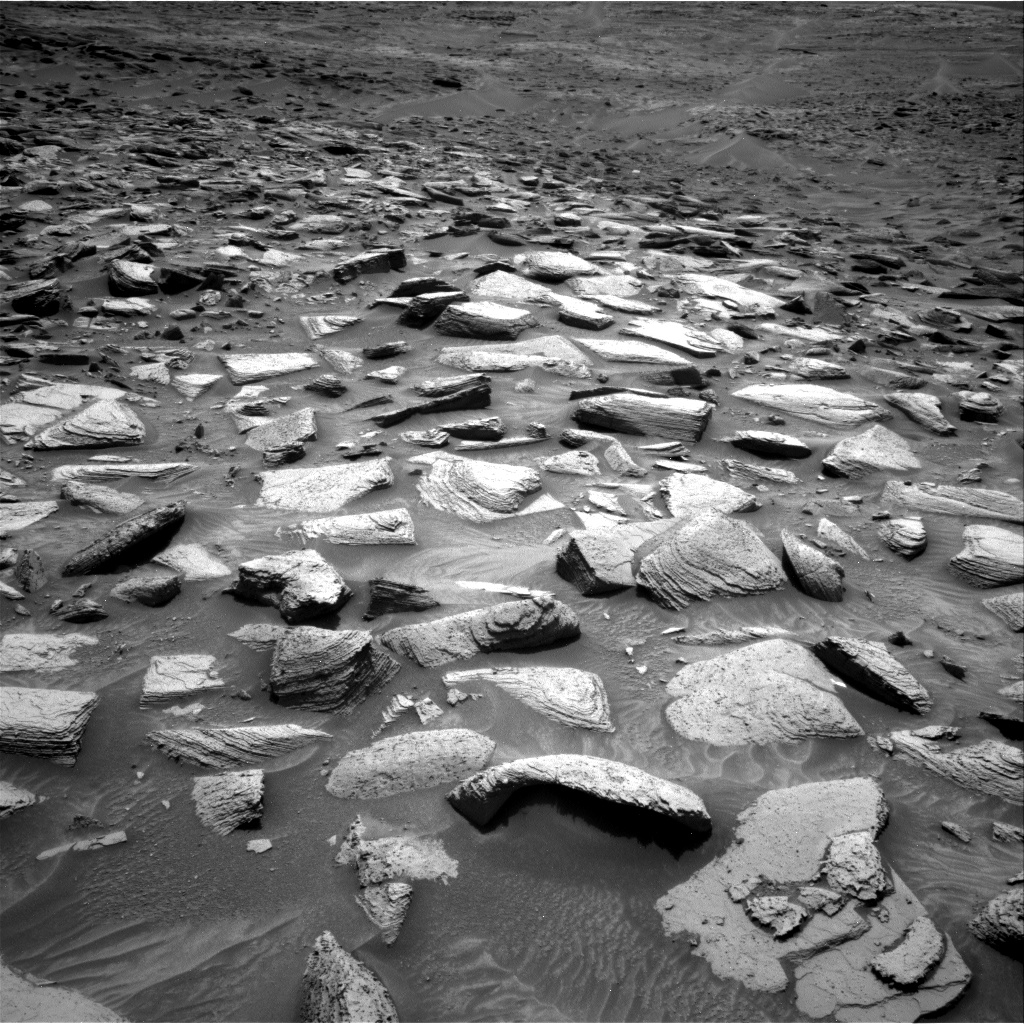 Nasa's Mars rover Curiosity acquired this image using its Right Navigation Camera on Sol 3601, at drive 1626, site number 97