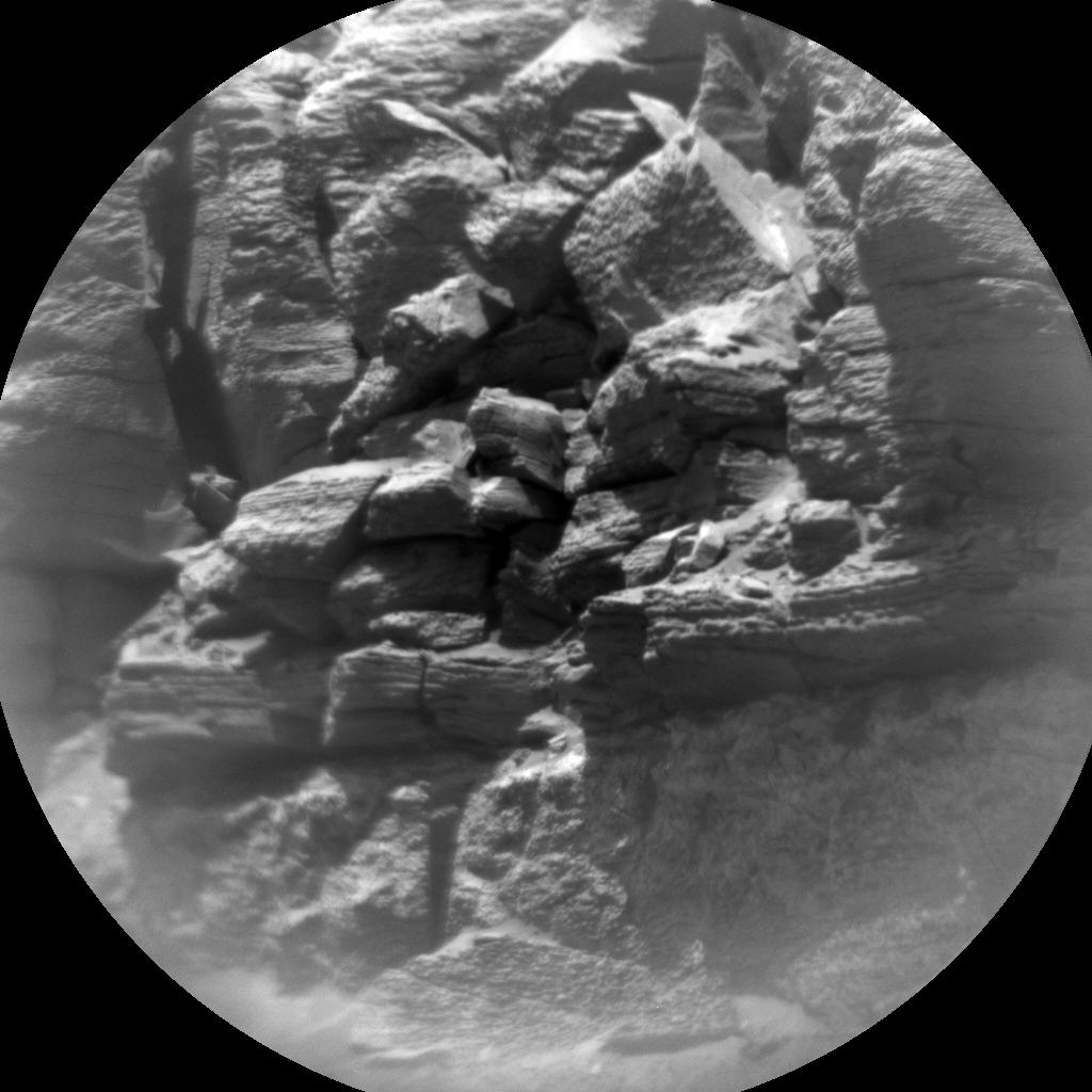 Nasa's Mars rover Curiosity acquired this image using its Chemistry & Camera (ChemCam) on Sol 3601, at drive 1434, site number 97