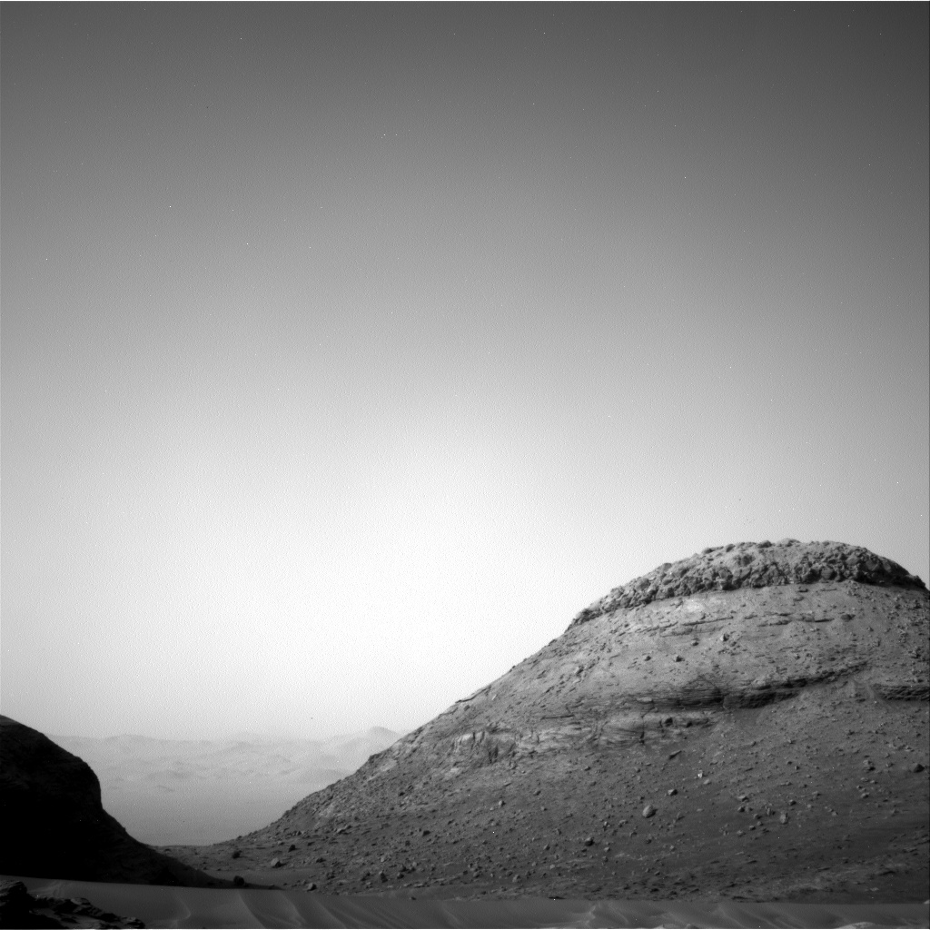 Nasa's Mars rover Curiosity acquired this image using its Right Navigation Camera on Sol 3605, at drive 1632, site number 97