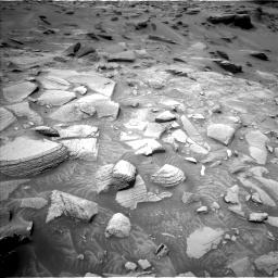 Nasa's Mars rover Curiosity acquired this image using its Left Navigation Camera on Sol 3606, at drive 1644, site number 97