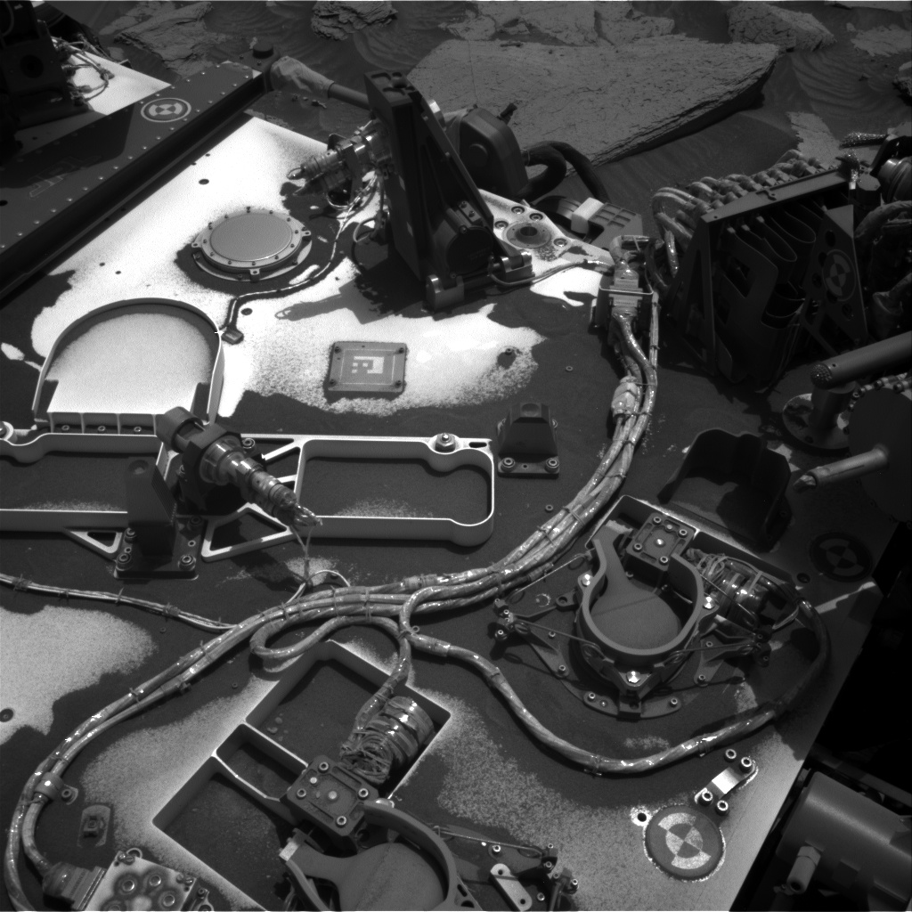 Nasa's Mars rover Curiosity acquired this image using its Right Navigation Camera on Sol 3606, at drive 1632, site number 97