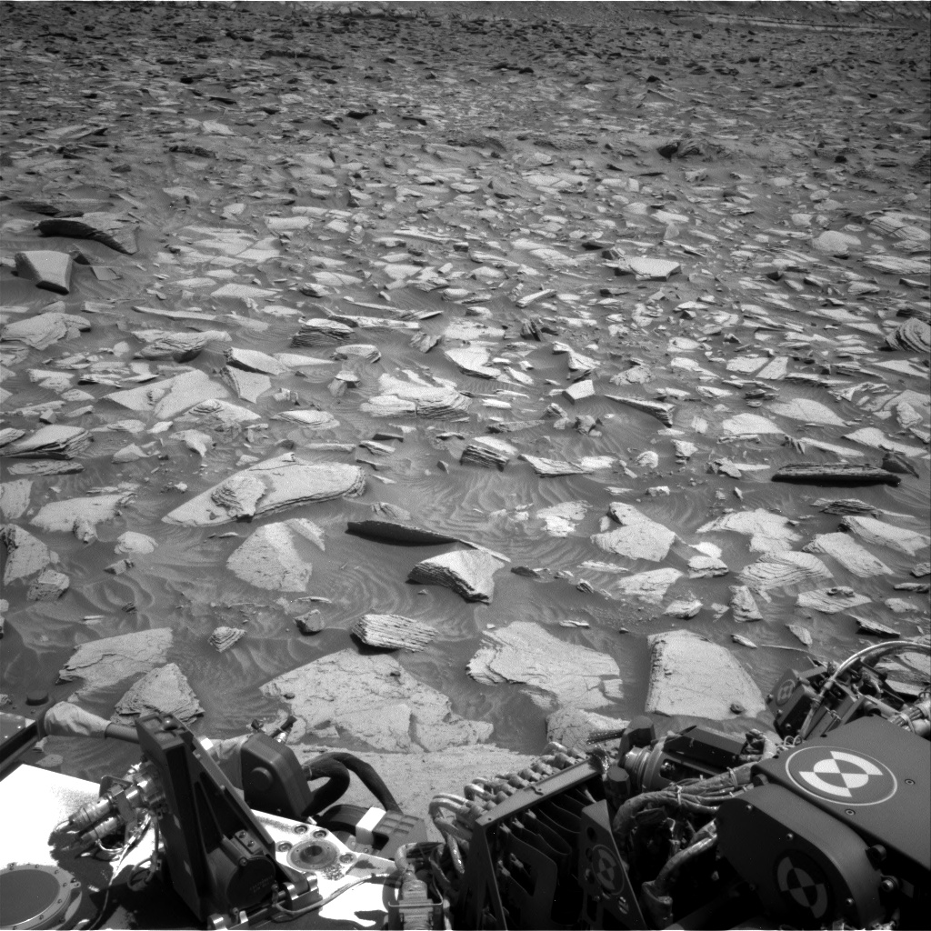 Nasa's Mars rover Curiosity acquired this image using its Right Navigation Camera on Sol 3606, at drive 1716, site number 97