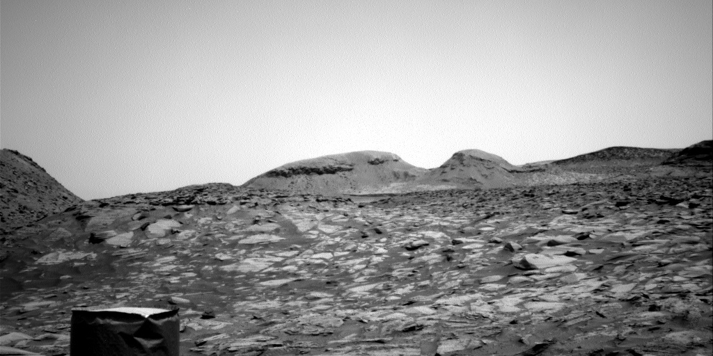 Nasa's Mars rover Curiosity acquired this image using its Right Navigation Camera on Sol 3607, at drive 1716, site number 97