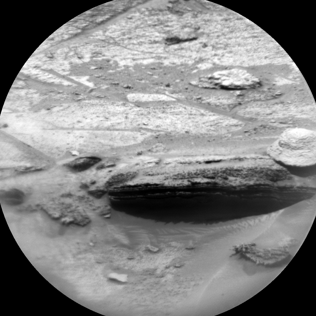 Nasa's Mars rover Curiosity acquired this image using its Chemistry & Camera (ChemCam) on Sol 3608, at drive 1716, site number 97