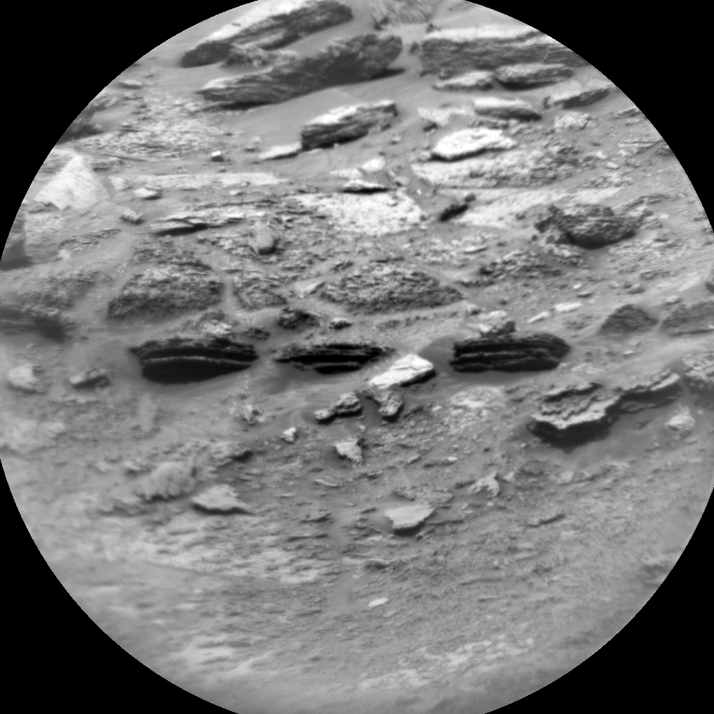 Nasa's Mars rover Curiosity acquired this image using its Chemistry & Camera (ChemCam) on Sol 3608, at drive 1716, site number 97