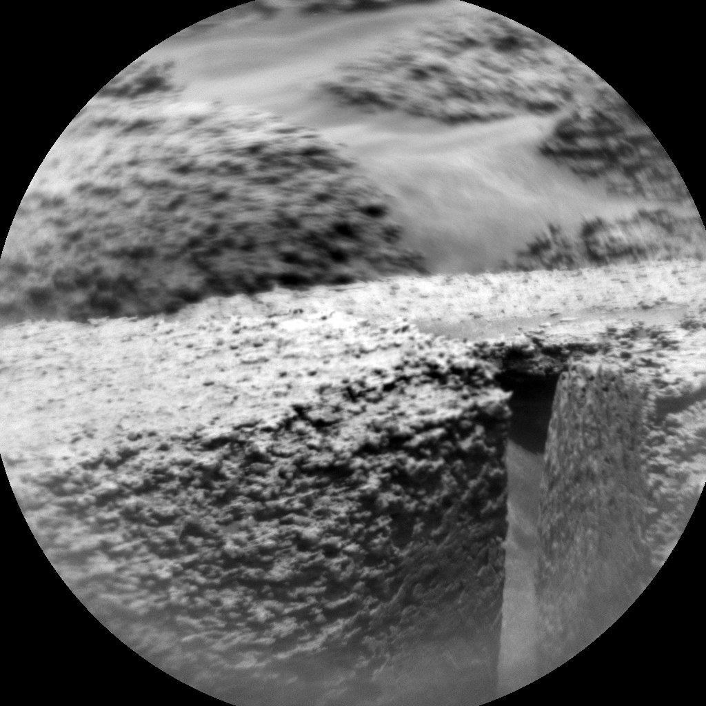 Nasa's Mars rover Curiosity acquired this image using its Chemistry & Camera (ChemCam) on Sol 3609, at drive 1734, site number 97
