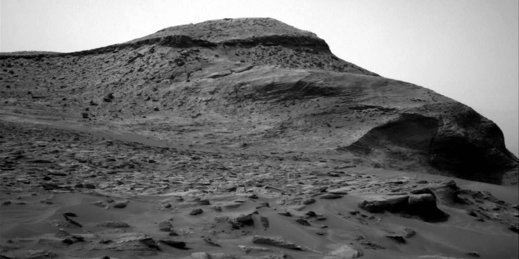 Nasa's Mars rover Curiosity acquired this image using its Right Navigation Camera on Sol 3610, at drive 1734, site number 97