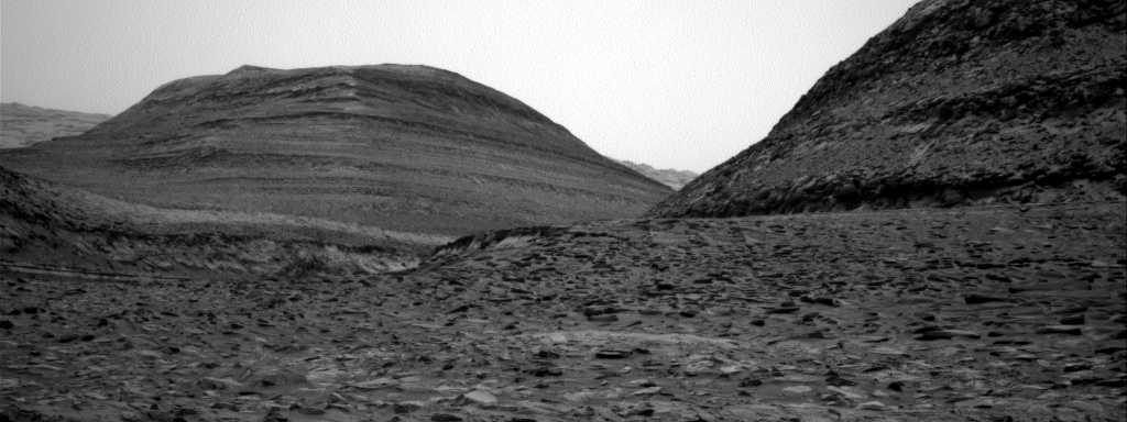 Nasa's Mars rover Curiosity acquired this image using its Right Navigation Camera on Sol 3611, at drive 1734, site number 97