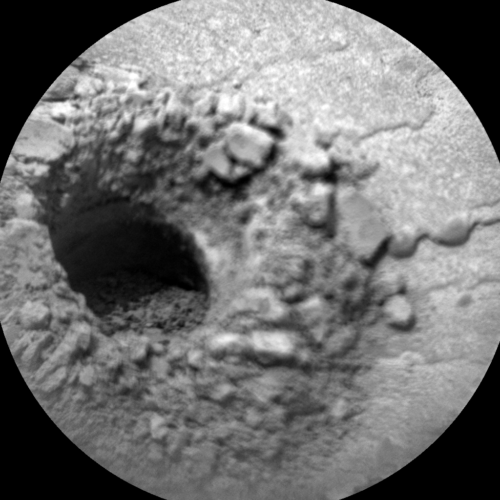 Nasa's Mars rover Curiosity acquired this image using its Chemistry & Camera (ChemCam) on Sol 3613, at drive 1734, site number 97