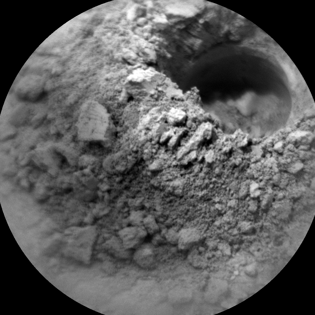 Nasa's Mars rover Curiosity acquired this image using its Chemistry & Camera (ChemCam) on Sol 3614, at drive 1734, site number 97