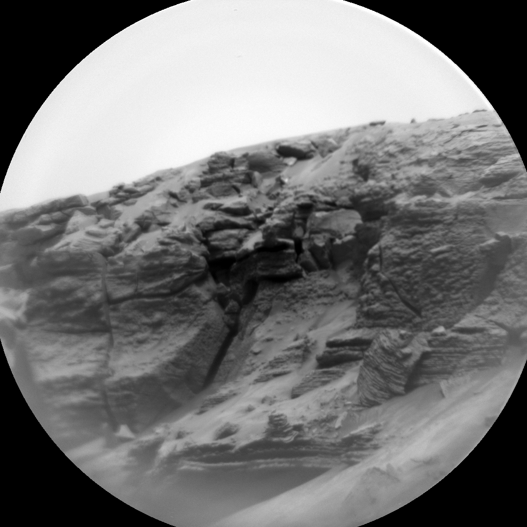 Nasa's Mars rover Curiosity acquired this image using its Chemistry & Camera (ChemCam) on Sol 3620, at drive 1734, site number 97