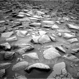 Nasa's Mars rover Curiosity acquired this image using its Left Navigation Camera on Sol 3626, at drive 1758, site number 97