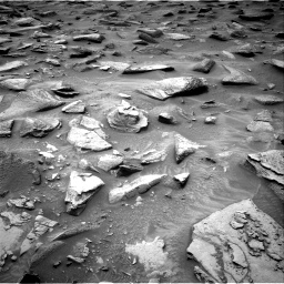 Nasa's Mars rover Curiosity acquired this image using its Right Navigation Camera on Sol 3626, at drive 1830, site number 97
