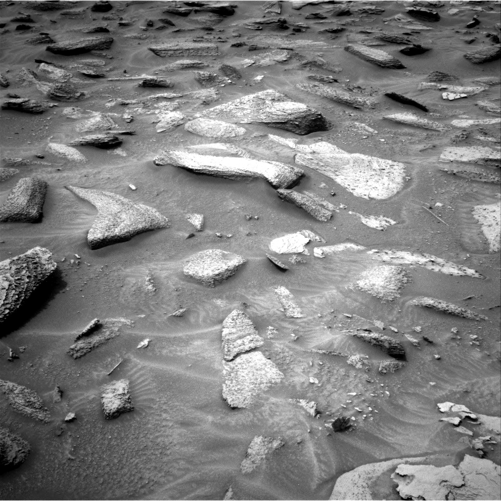 Nasa's Mars rover Curiosity acquired this image using its Right Navigation Camera on Sol 3626, at drive 1866, site number 97