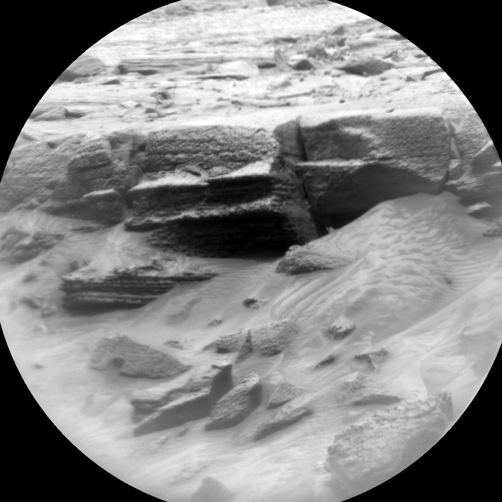 Nasa's Mars rover Curiosity acquired this image using its Chemistry & Camera (ChemCam) on Sol 3626, at drive 1734, site number 97