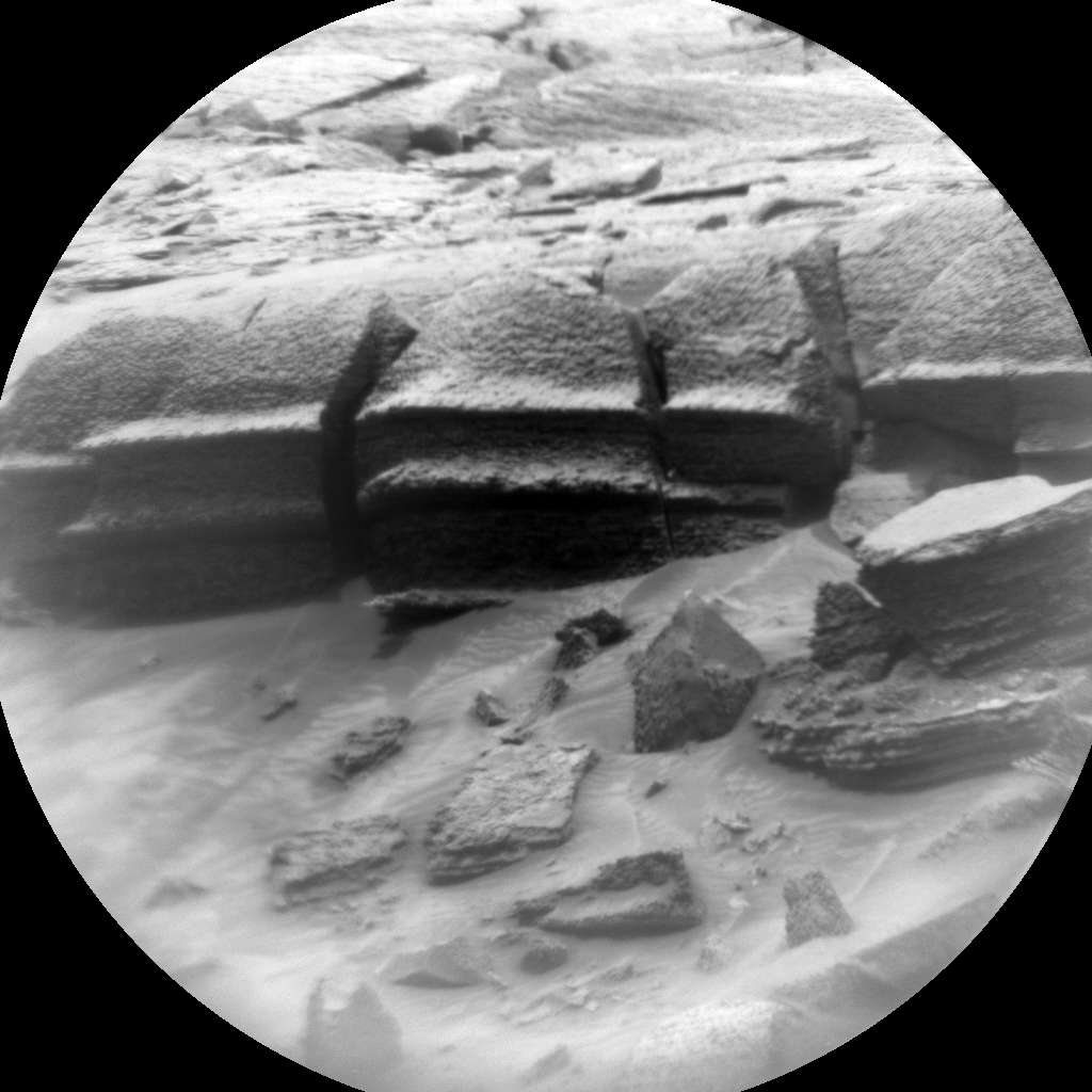 Nasa's Mars rover Curiosity acquired this image using its Chemistry & Camera (ChemCam) on Sol 3626, at drive 1734, site number 97