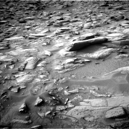 Nasa's Mars rover Curiosity acquired this image using its Left Navigation Camera on Sol 3628, at drive 2020, site number 97