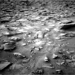 Nasa's Mars rover Curiosity acquired this image using its Left Navigation Camera on Sol 3628, at drive 2026, site number 97