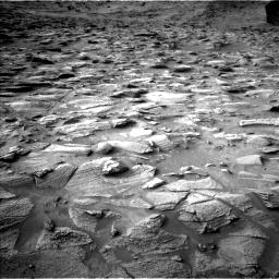 Nasa's Mars rover Curiosity acquired this image using its Left Navigation Camera on Sol 3628, at drive 2068, site number 97