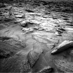 Nasa's Mars rover Curiosity acquired this image using its Left Navigation Camera on Sol 3628, at drive 2128, site number 97