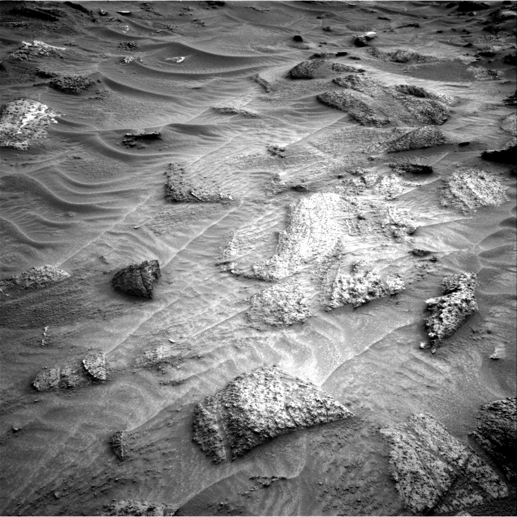 Nasa's Mars rover Curiosity acquired this image using its Right Navigation Camera on Sol 3628, at drive 2080, site number 97