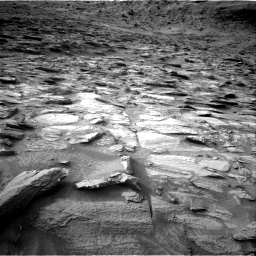 Nasa's Mars rover Curiosity acquired this image using its Right Navigation Camera on Sol 3628, at drive 2116, site number 97