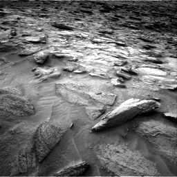 Nasa's Mars rover Curiosity acquired this image using its Right Navigation Camera on Sol 3628, at drive 2128, site number 97