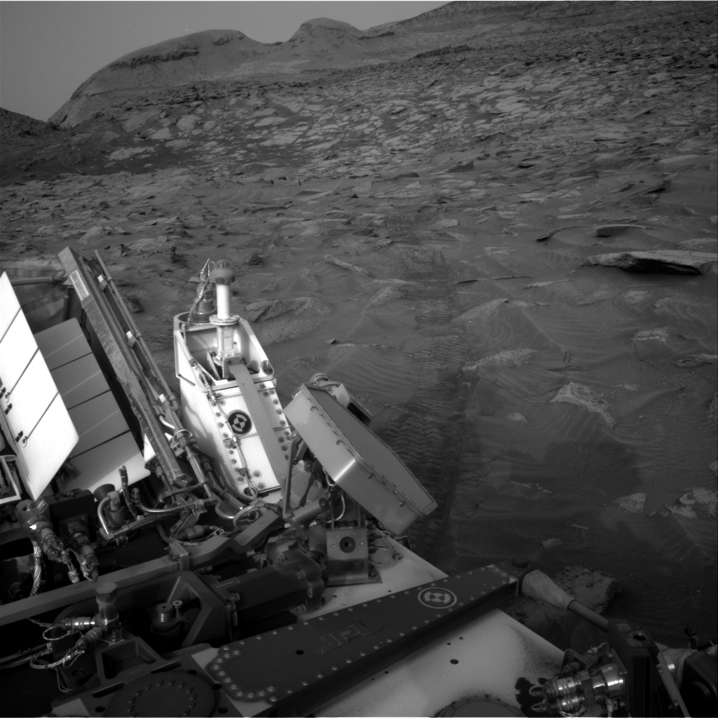 Nasa's Mars rover Curiosity acquired this image using its Right Navigation Camera on Sol 3628, at drive 2140, site number 97