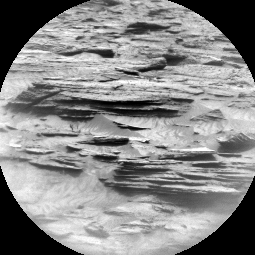 Nasa's Mars rover Curiosity acquired this image using its Chemistry & Camera (ChemCam) on Sol 3628, at drive 1918, site number 97