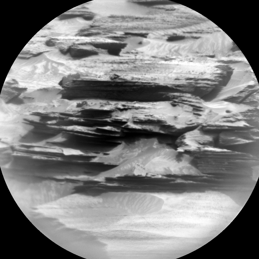 Nasa's Mars rover Curiosity acquired this image using its Chemistry & Camera (ChemCam) on Sol 3628, at drive 1918, site number 97
