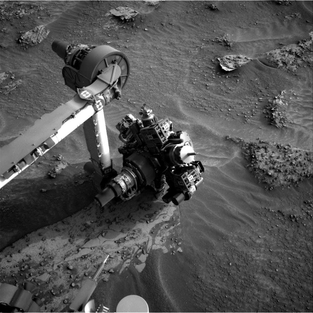 Nasa's Mars rover Curiosity acquired this image using its Right Navigation Camera on Sol 3630, at drive 2140, site number 97