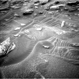 Nasa's Mars rover Curiosity acquired this image using its Left Navigation Camera on Sol 3631, at drive 2212, site number 97
